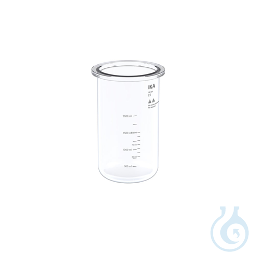 HA.gv.sw.2, Glass vessel, single-wall, for 2 l