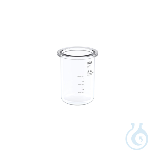 HA.gv.sw.1, Glass vessel, single-wall, for 1 l