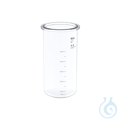 HA.gv.sw.5, Glass vessel, single-wall, for 5 l