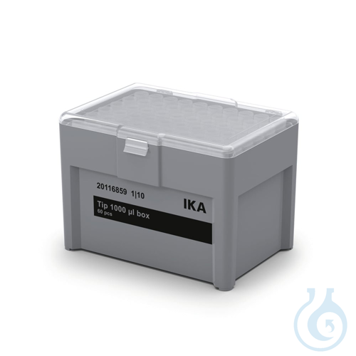 IKA Tip 1000 µl box, Pipette tip, 1000 µl, transparent