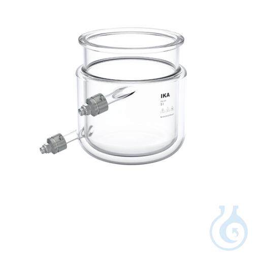 LR 5000.1, Glass reactor vessel, dbl-walled, 5000 ml