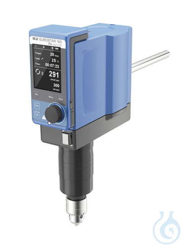 EUROSTAR 100 P4 control S002 , Electronic overhead stirrer with UK plug