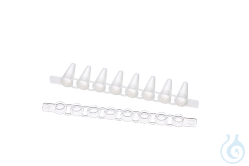 FAST PCR-Tube Strips+caps domed, 120 pcs