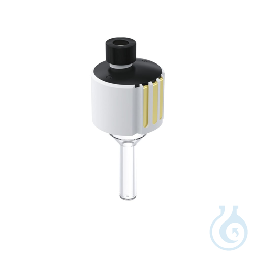 Microvial 1 ml, Glass vial 1 ml incl. lid, glass and magnetic bar