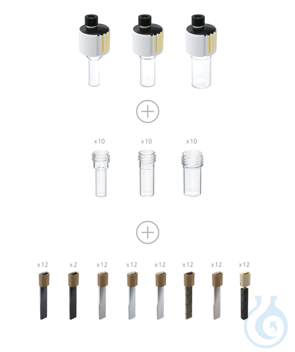 ElectraSyn Complete Starter Kit, Kit of 5/ 10/ 20 ml vials complete; 10 spare vi