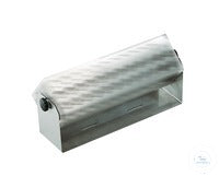 Hinged stand for test tube racks