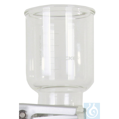Funnel 300 ml borosilicate glass for VF3/6/7