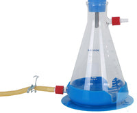 Receiver flask 1000 ml borosilicate glass for