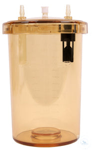 PES waste bottle 1200ml graduated