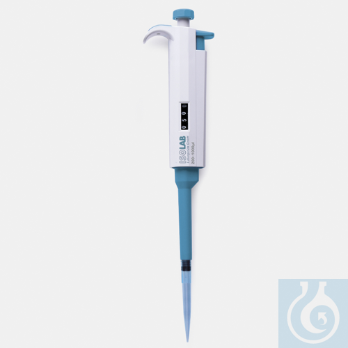 micropipette - single channel - adjustable volume - non-autoclavable - 200 ul