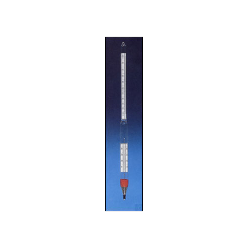 Hydrometer 1,200 - 1,400 with WG-thermometer 0+35C