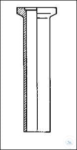HV-flat flange, 40 mm, fire polished, w