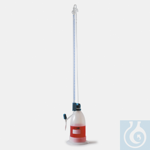 burette - schilling - automatic - clear - Class AS - conformity batch certified