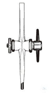 stopcock f. burettes 50 ml w PTFE-plug