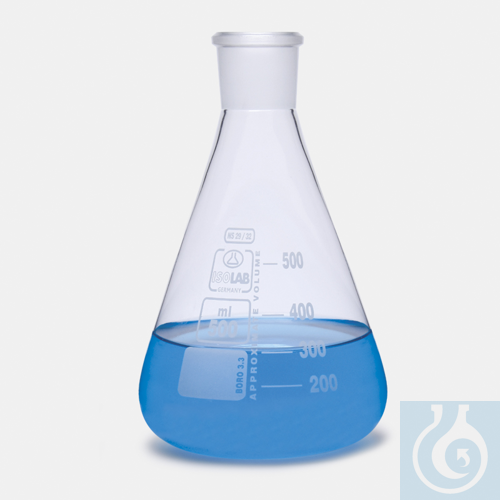 erlenmeyer - glass - clear - NS neck - 50 ml - NS29/32