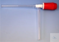 Angled high vacuum stopcock ''Witaflo''