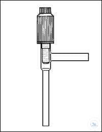 angled high vacuum valve Witaflo 3 mm