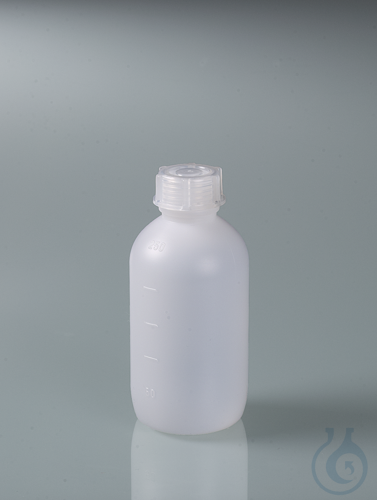 Multi-Bottle w/ graduation, HDPE, 250 ml, w/ cap