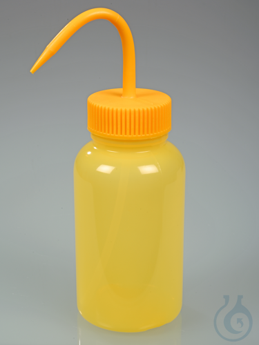 Wide-necked wash bottle, w/o label, LDPE, 500 ml