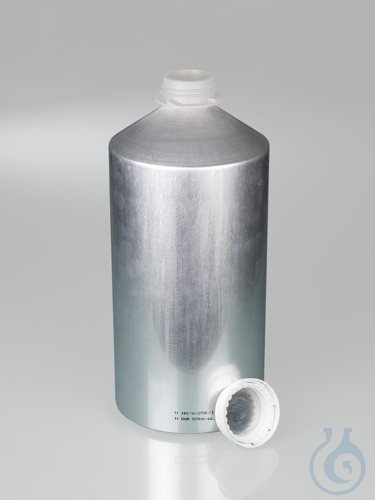Aluminium bottle, UN, AL 99.5, 5600 ml w/ cap