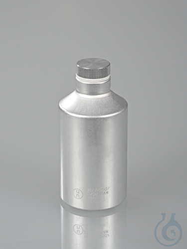 Transport bottle aluminium UN, 99.5, 125ml, w/ cap