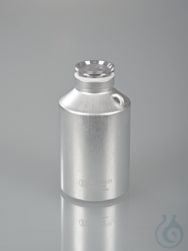 Transport bottle aluminium UN, 99.5, 250ml, w/ cap