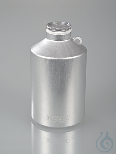 Transport bottle aluminium UN, 99.5, 500ml, w/ cap