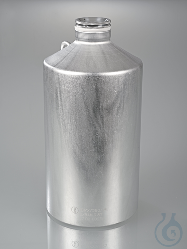 Transport bottle aluminium UN, 99.5, 1250ml, w/cap