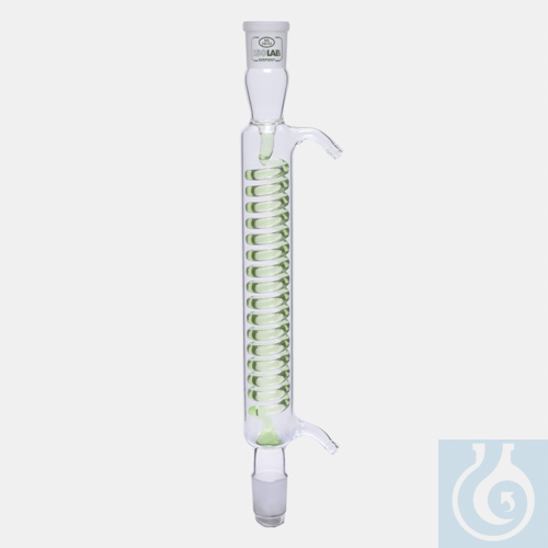 condenser - spiral - 400 mm - Socket : NS 29/32 - Cone : NS 29/32 - glass side
