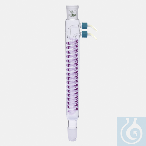 condenser - dimroth - 250 mm - Socket : NS 29/32 - Cone : NS 29/32 - P.P side