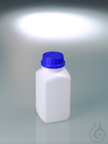 Wide-necked reagent bottle, HDPE, 750 ml, w/ cap