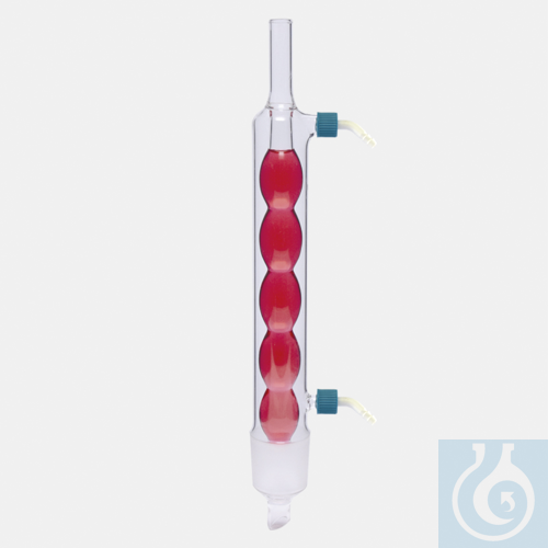 condenser - Allihn for soxhlet - for extraxtor 100/250 ml - NS 45/40 - P.P side