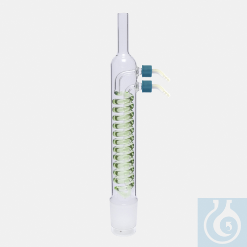 condenser - Dimroth for soxhlet - for extraxtor 70 ml - NS 34/35 - P.P side arm