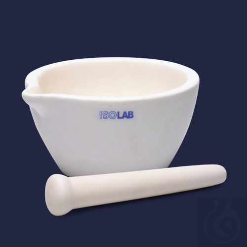 mortar - alsint - with pestle - 100 mm ext. diameter