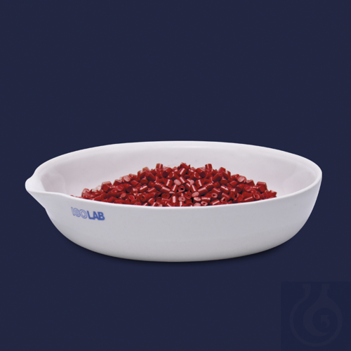 evaporating dish - porcelain - flat base - 60 mm