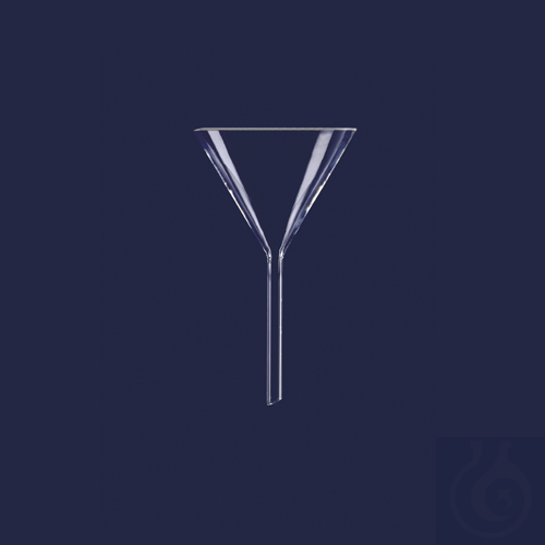 laboratory funnel - general use - glass - 120mm