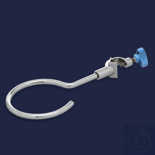 funnel holder - steel - with bosshead - 60mm