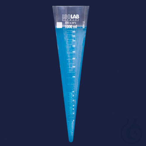 imhoff cone - glass - without stopcock