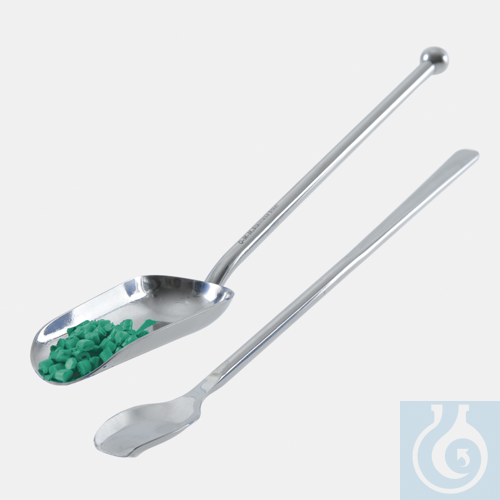 spoon - stainless steel - chemical - 15 mm