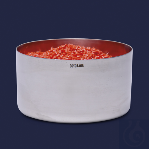 crystallisation dishes - stainless steel - flat base - 70 mm