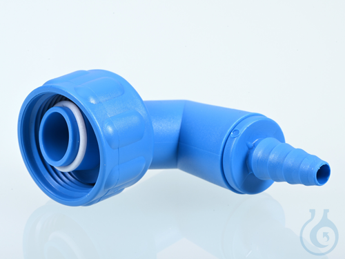 Discharge angle w/ hose nozzle, Ø 6-8 mm, StopCock