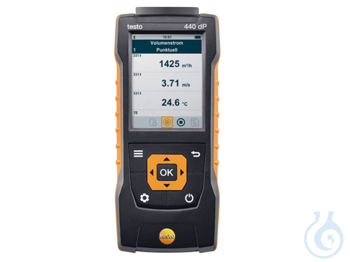testo 440 dP - Air velocity and IAQ,, measuring instrument, differential press