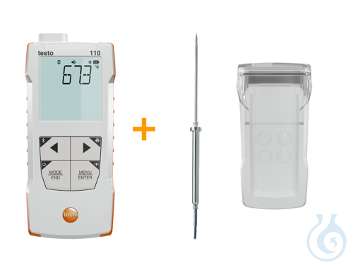 testo 110 Food Set incl. , stainless, steel probe