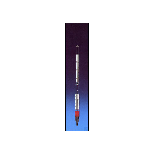 Hydrometer .10 - 20 with WG-thermometer 0+35°C