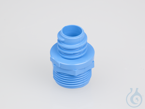 Thread ad. G 3/4'' outer- 20x4 (Kautex) outer, blue