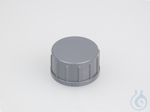 Captive cap 3/4'' internal thread, PVC, gray