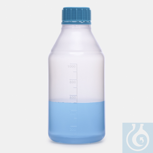 bottle - ISO - screw cap - medium neck - P.P - clear - 250ml - sterile