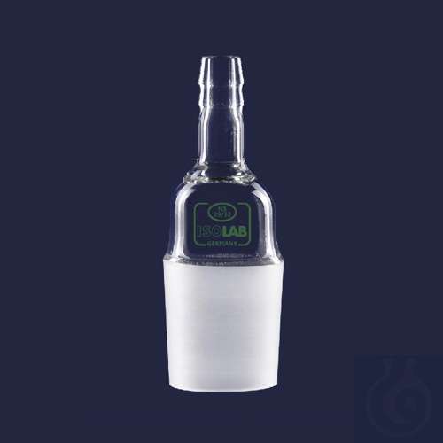 adapters - with nozzle - straight - without stopcock - cone : NS 29/32
