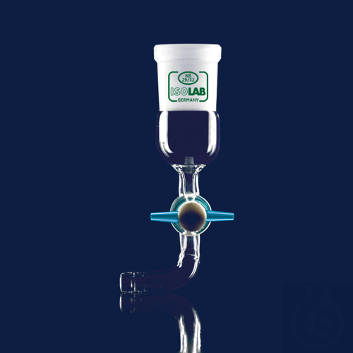 adapters - with nozzle - bend - with stopcock - socket : NS 29/32