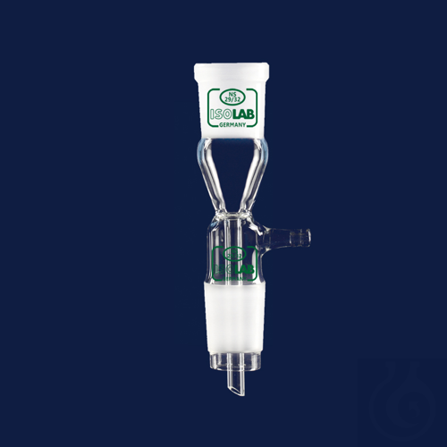 adapters - receiver - straight - with nozzle - socket : NS14/23 - cone : NS14/23
